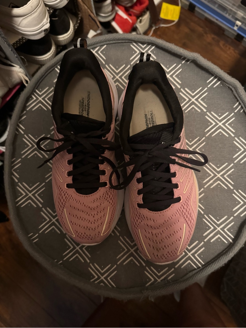 Saucony Women's Rose Pink Running Sneakers with Black Trim
